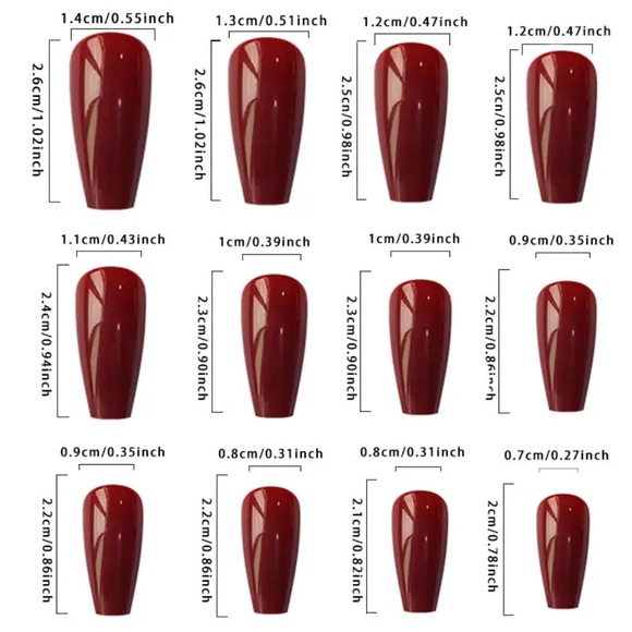 NEW 3D Floral Print Peachy Pink Coral Square Shape Nails - Picture 4 of 4